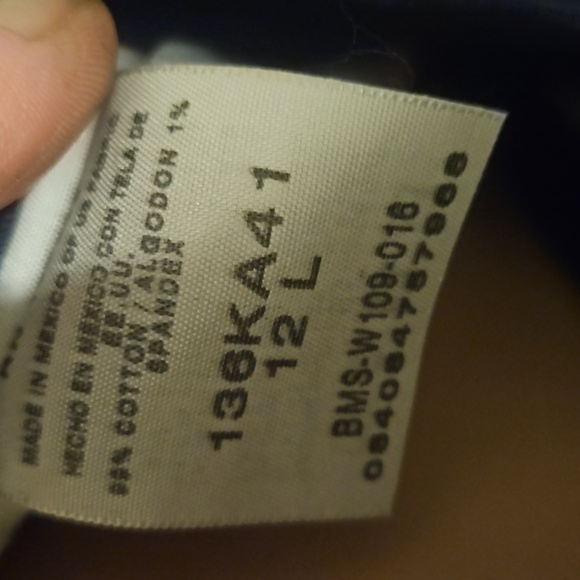 Riders Dark Black Slacks - Picture 4 of 6